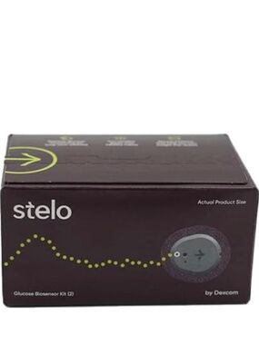 Stelo Glucose Biosensor Kit pack of 2